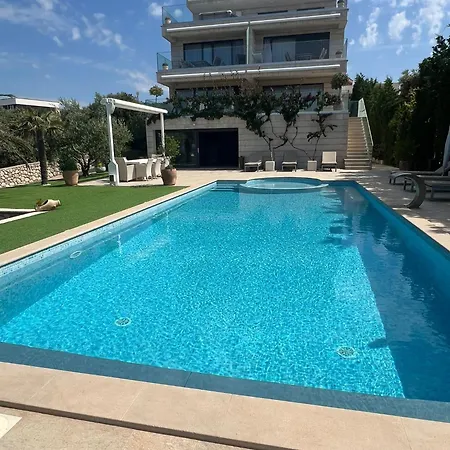 Family-friendly With Swimming Pool Mandre, Pag - 24196 Appartement Kolan
